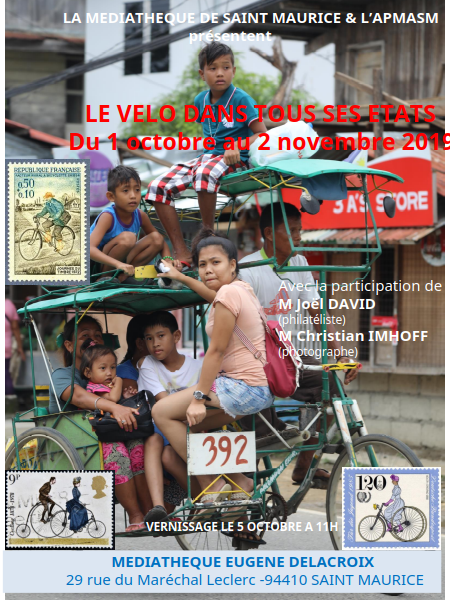 affiche le vélo dans tous ses états