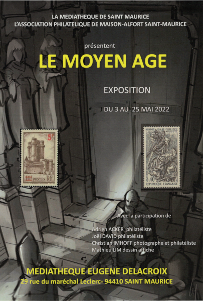 affiche le moyen âge